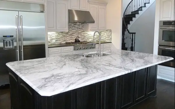 grey granite kitchen countertops